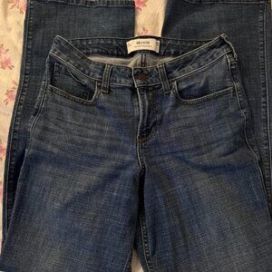 Hollister Co. Women's Blue and Navy Jeans 10 Long
